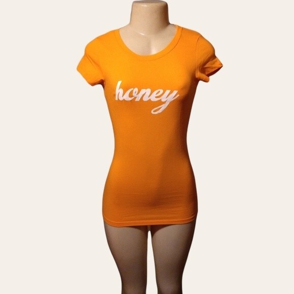 Orange T-shirt Honey S - Picture 5 of 7